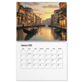 Droom Grote Italiaanse Kunst Kalender (Feb 2026)