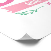 Droom Grote kleine meisjes poster print (Hoek)