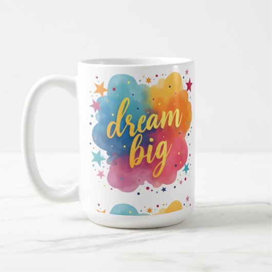 Droom grote koffie mok (Links)