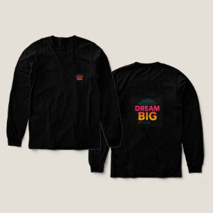 Droom grote lange mouw voor mannen Tri-Blend shirt