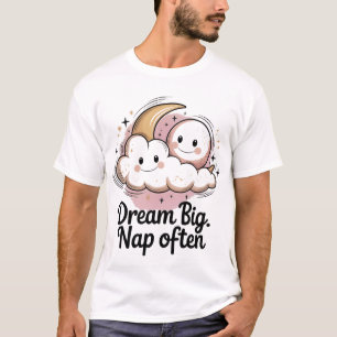 Droom Grote Nap Vaak - Slaapminnaar T-shirt