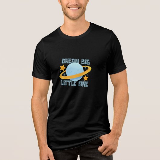 Droom grote retro t shirt ontwerp voor mannen en v (Voorkant)