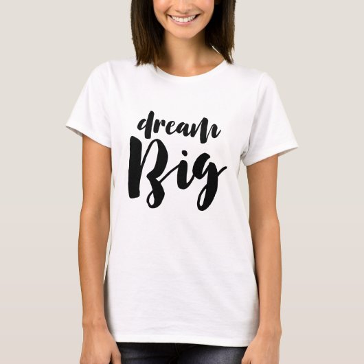 Droom grote vrouwen t-shirt (Voorkant)