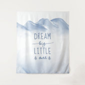 Droom Grote Winter Berg Kwekerij Muur Decor Wandkleed (Voorkant)