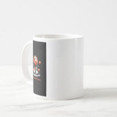 Droom Haast Herhaal Basketbal Koffiemok (Voorkant links)