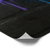 Droom Harder, Graffiti Stijl Motivatie Poster (Hoek)