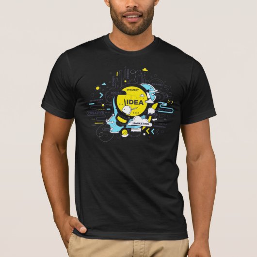 Droom het, Bouw het T-shirt (Voorkant)