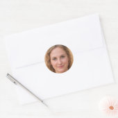 Droom het, doe het ronde sticker (Envelop)