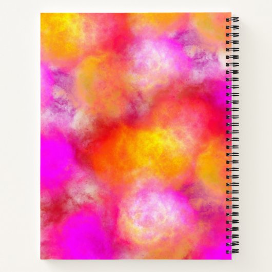 Droom het, plan het, bereik het Notitieboek (Achterkant)