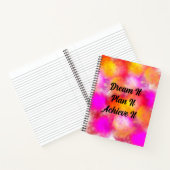 Droom het, plan het, bereik het Notitieboek (Binnen)