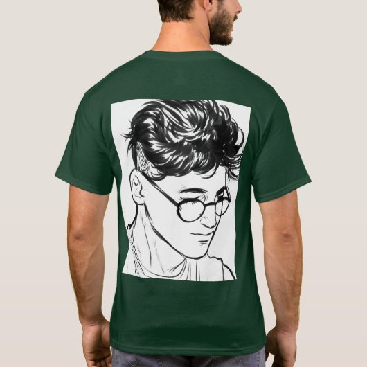 Droom. Hustle. Herhaal. T-shirt (Achterkant)