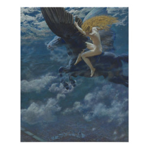 Droom Idylle (De Walkure) Glanzend Perfect Poster