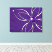 Droom in Amethist Canvas Print (Insitu (Houten vloer))