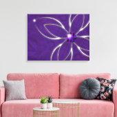 Droom in Amethist Canvas Print (Insitu (Woonkamer))