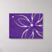Droom in Amethist Canvas Print (Voorkant)