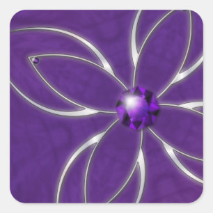 Droom in Amethist Stickers