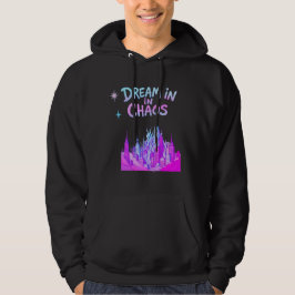 Droom in Chaos – Surrealistische Stadslandschap Ho Hoodie