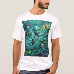 droom in de diepe zee t-shirt