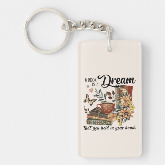 Droom in je handen sleutelhanger (Voorkant)