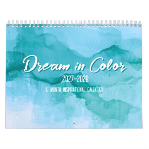 Droom in kleur 18-maands inspiratiekalender kalender