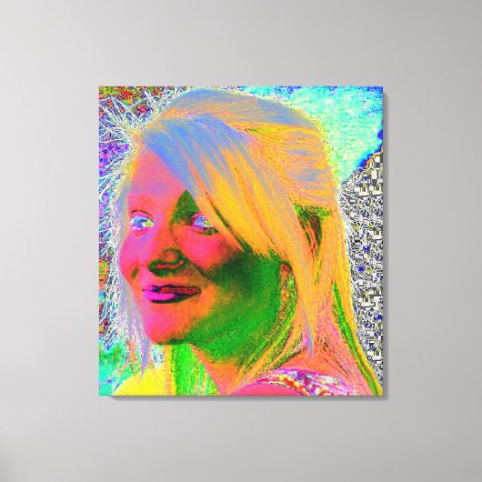 Droom in kleur canvas afdruk (Voorkant)