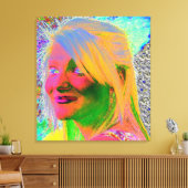 Droom in kleur canvas afdruk (Insitu (Woonkamer))