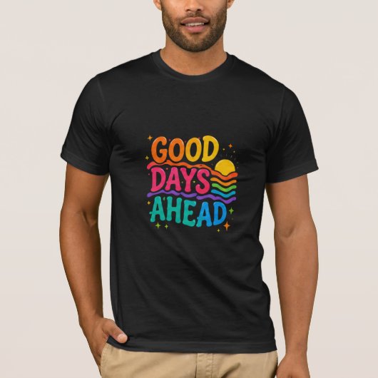 Droom in neonkleuren t-shirt (Voorkant)