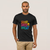 Droom in neonkleuren t-shirt (Voorkant volledig)