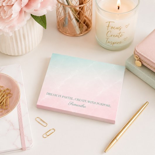 Droom in Pastel, Creëer met Doel  Post-it® Notes