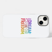 Droom in vrijheid Case-Mate iPhone case (Achterkant (horizontaal))