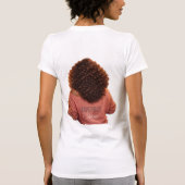 Droom. Inspireer. Groei. Dames Grafische T-shirt (Achterkant)