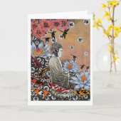 Droom IV van de libel (Blauw Lotus bij de Vijver Kaart (Gele Bloem)