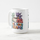 Droom je dromen Dragons Koffiemok (Voorkant links)