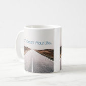 Droom je leven ... Leef je droom Koffiemok (Voorkant links)