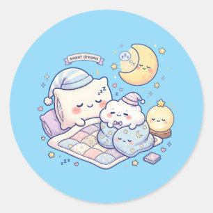 Droom Kawaii Mini Sticker Vel