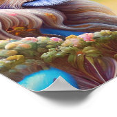 droom leeuw poster (Hoek)