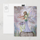 Droom Lelie Fantasie Fee Postkaart (Voorkant / Achterkant)