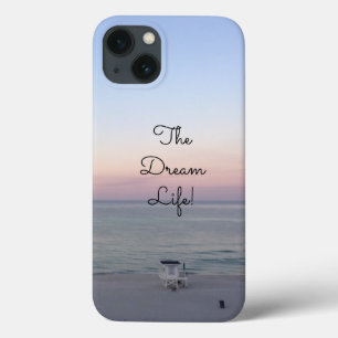 Droom Leven Citaat Kleurrijke Oceaan Zonsopgang Case-Mate iPhone Case