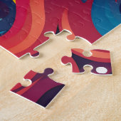 Droom Levendige werveling van emoties Legpuzzel (Zijkant)