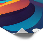 Droom Levendige werveling van emoties Poster (Hoek)