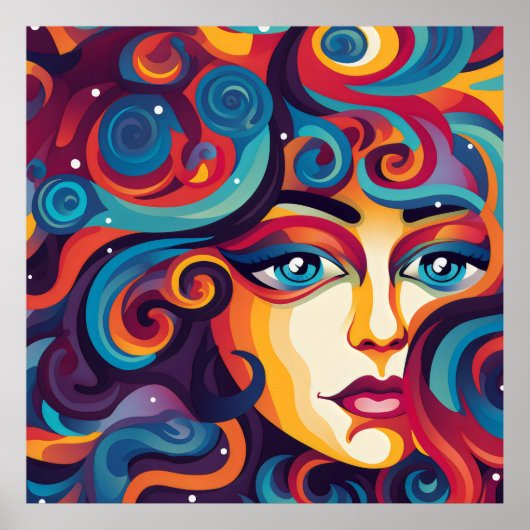 Droom Levendige werveling van emoties Poster (Voorkant)