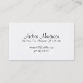 Droom Levenscoach Visitekaartje (Achterkant)