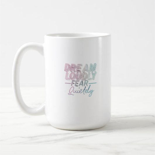 Droom luid koffiemok (Links)