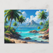 Droom maar, Tropisch paradijs, Briefkaart (Voorkant)