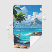 Droom maar, Tropisch paradijs, Golfhanddoek (Insitu)