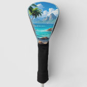 Droom maar, Tropisch paradijs, Golfheadcover (Voorkant)