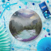 Droom Magisch Schilderachtig Natuur Landschap Papieren Bordje (Feest)