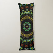 Droom Mandala Lichaamskussen (Achterkant (Verticaal))