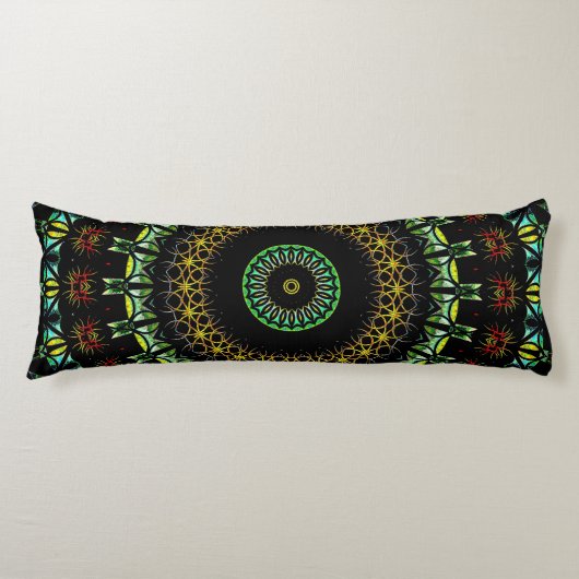 Droom Mandala Lichaamskussen (Voorkant)
