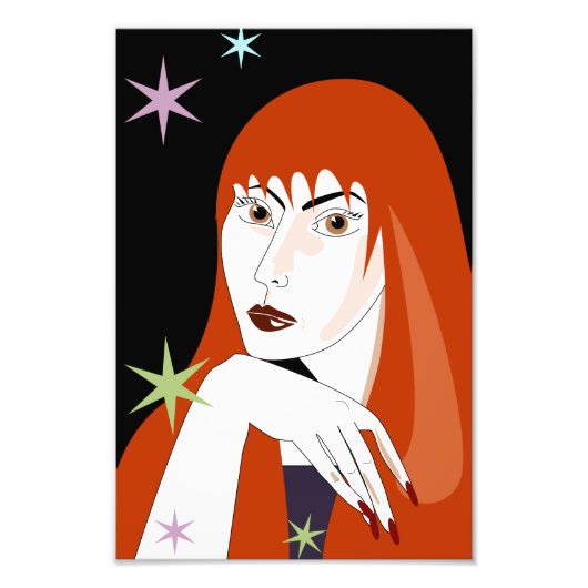 Droom Meisje Fotoprint Foto Afdruk (Voorkant)